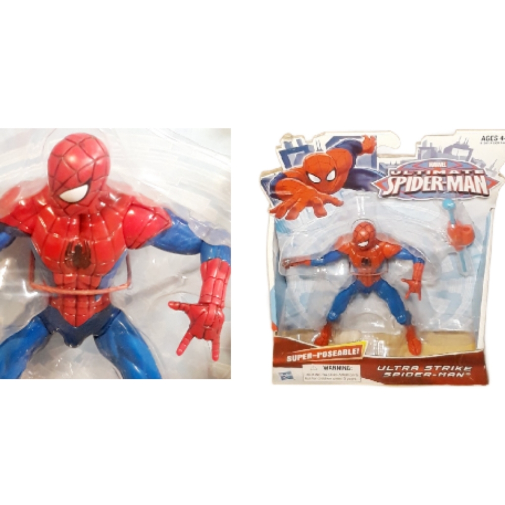 Rare 2012 Marvel Ultimate Spider-Man Ultra Strike Spider-Man Figure 6 Inches - Picture 2 of 12